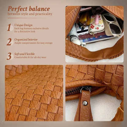 Woven Hobo Bag - Junie's Timeless Style