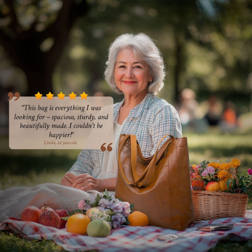 Lorena's Modern Chic | Stylish Leather Bag