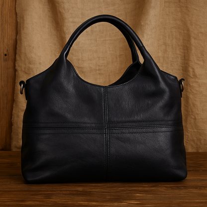 Elegant Genuine Leather Women's Crossbody Shoulder Bag